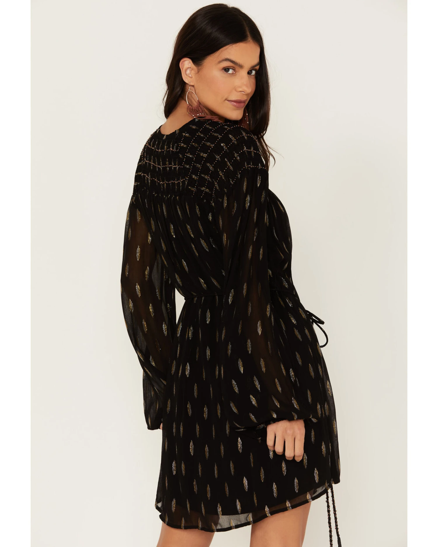 Idyllwind Women's Jolly Metallic Clip Dot Dress 3 Idyllwind Women's Jolly Metallic Clip Dot Dress