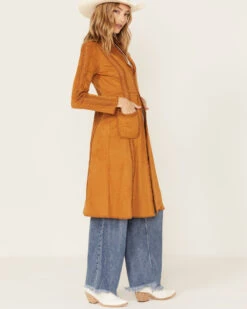 Shyanne Women's Faux Suede Crochet Duster Jacket -Country Clothing Store 2000381378 255 P4