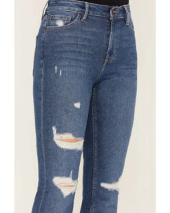 Idyllwind Women's Navaho Dark Wash High Risin' Distressed Bootcut Jeans -Country Clothing Store 2000381386 416 P2