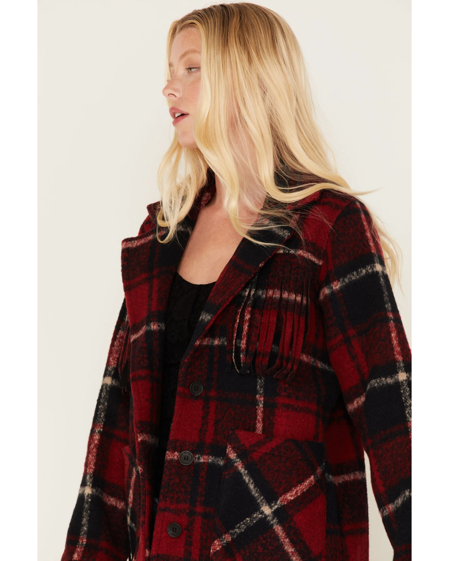 Idyllwind Women's Loudon Plaid Print Shacket 6 Idyllwind Women's Loudon Plaid Print Shacket - Image 4