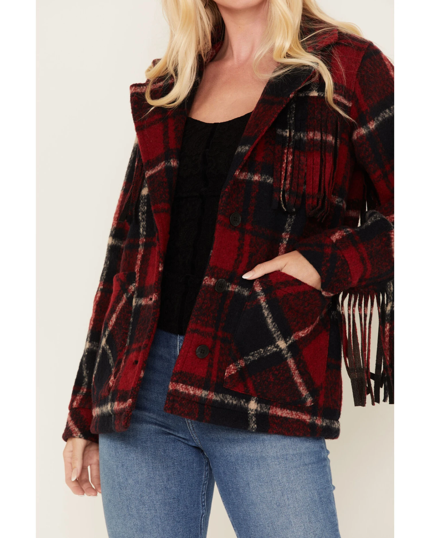 Idyllwind Women's Loudon Plaid Print Shacket 5 Idyllwind Women's Loudon Plaid Print Shacket - Image 3