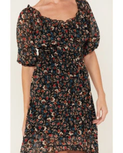 Wild Moss Women's Floral Print Ruffle Dress -Country Clothing Store 2000381588 940 P3