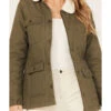 Cleo + Wolf Women's Faux Shearling Jacket