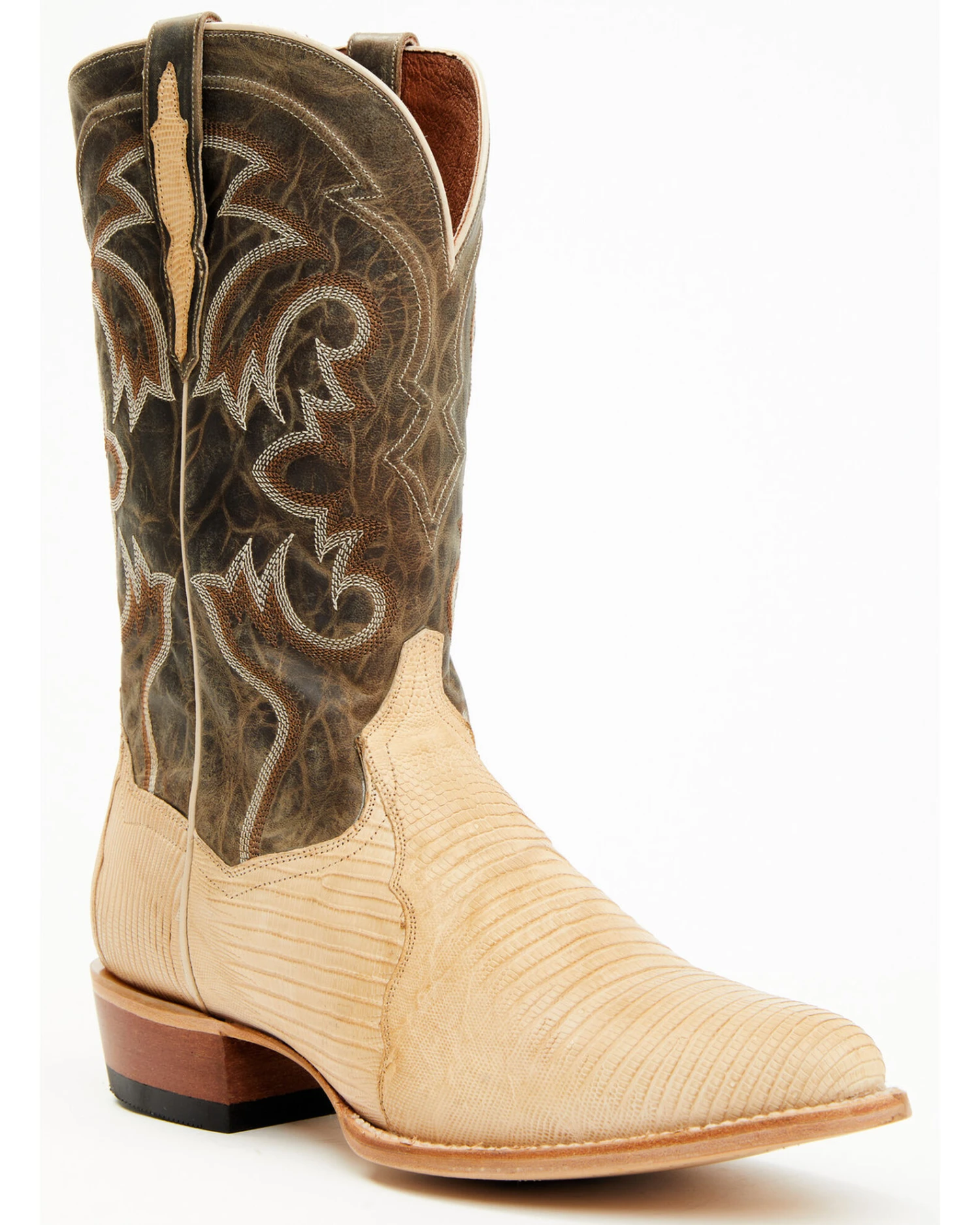 Dan Post Men's Exotic Teju Lizard Western Boots - Medium Toe 3 Dan Post Men's Exotic Teju Lizard Western Boots - Medium Toe