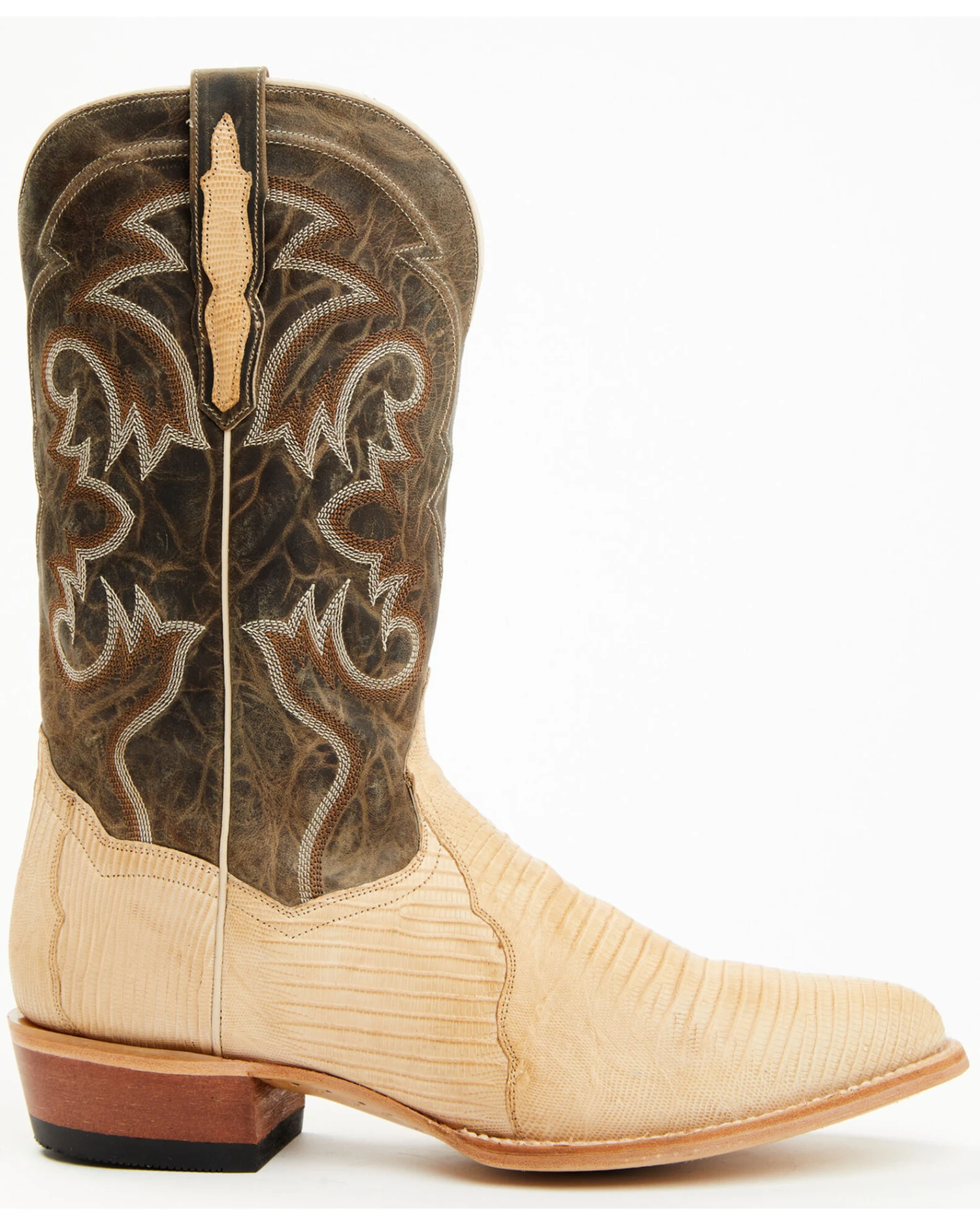 Dan Post Men's Exotic Teju Lizard Western Boots - Medium Toe 6 Dan Post Men's Exotic Teju Lizard Western Boots - Medium Toe - Image 4