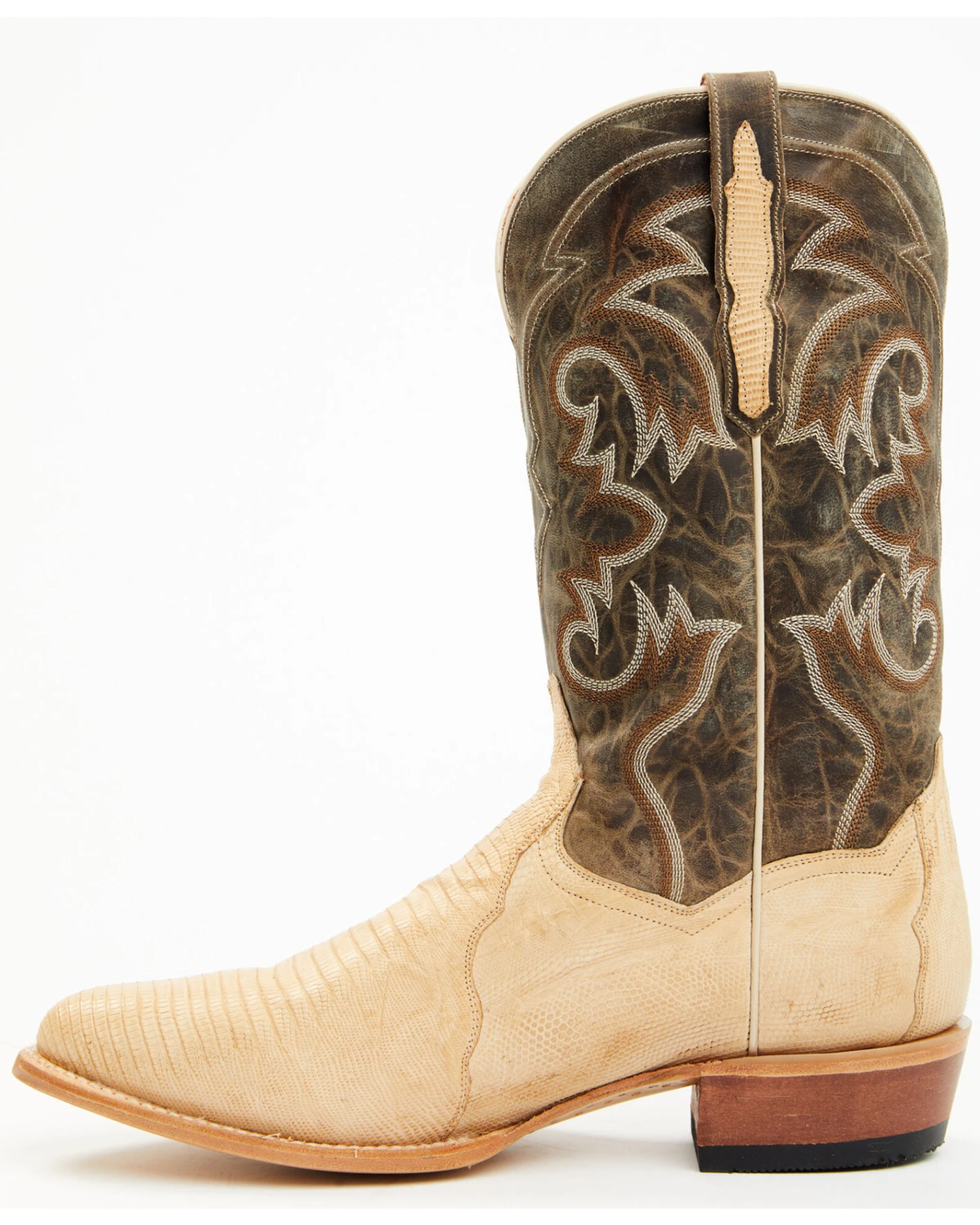 Dan Post Men's Exotic Teju Lizard Western Boots - Medium Toe 7 Dan Post Men's Exotic Teju Lizard Western Boots - Medium Toe - Image 5
