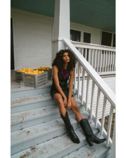 Idyllwind Women's Midi Coated Lace-Up Dress -Country Clothing Store 2000382263 001 P1