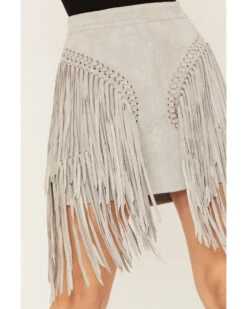 Wonderwest Women's Suede Fringe Mini Skirt -Country Clothing Store 2000382475 020 P2