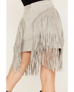 Wonderwest Women's Suede Fringe Mini Skirt -Country Clothing Store 2000382475 020 P4