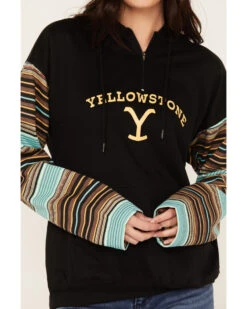 Changes Women's Serape Striped Yellowstone Hoodie 8 Changes Women's Serape Striped Yellowstone Hoodie -Country Clothing Store 2000382609 442 P3