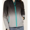 RANK 45 Women's Ombre Melange Softshell Jacket -Country Clothing Store 2000382816 020 P3