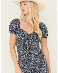 Idyllwind Women's Beth Smocked Midi Dress -Country Clothing Store 2000382997 410 P2