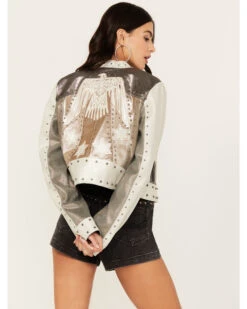 Idyllwind Women's Desert Bloom Metallic Thunderbird Jacket -Country Clothing Store 2000383000 604 P1