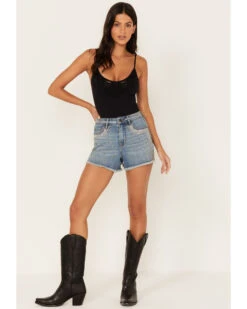 Idyllwind Women's Shiloh Drive Light Wash High Rise Rhinestone Studded Shorts -Country Clothing Store 2000383009 414 P1