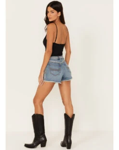 Idyllwind Women's Shiloh Drive Light Wash High Rise Rhinestone Studded Shorts -Country Clothing Store 2000383009 414 P3