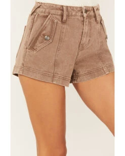 Cleo + Wolf Women's High Rise Stretch Shorts -Country Clothing Store 2000383232 251 P2