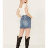 Idyllwind Women's Baryywood High Rise Denim Rhinestone Skirt -Country Clothing Store 2000383309 414 P3