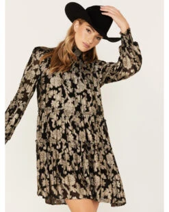 Revel Women's Floral Ruffle Dress -Country Clothing Store 2000383438 001 P2