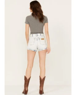 Wrangler Women's High Rise Festival Shorts 9 Wrangler Women's High Rise Festival Shorts -Country Clothing Store 2000383482 100 P3