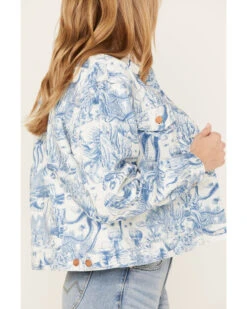 Wrangler Women's Heritage Nautical Cut Off Jacket 7 Wrangler Women's Heritage Nautical Cut Off Jacket -Country Clothing Store 2000383488 900 P3