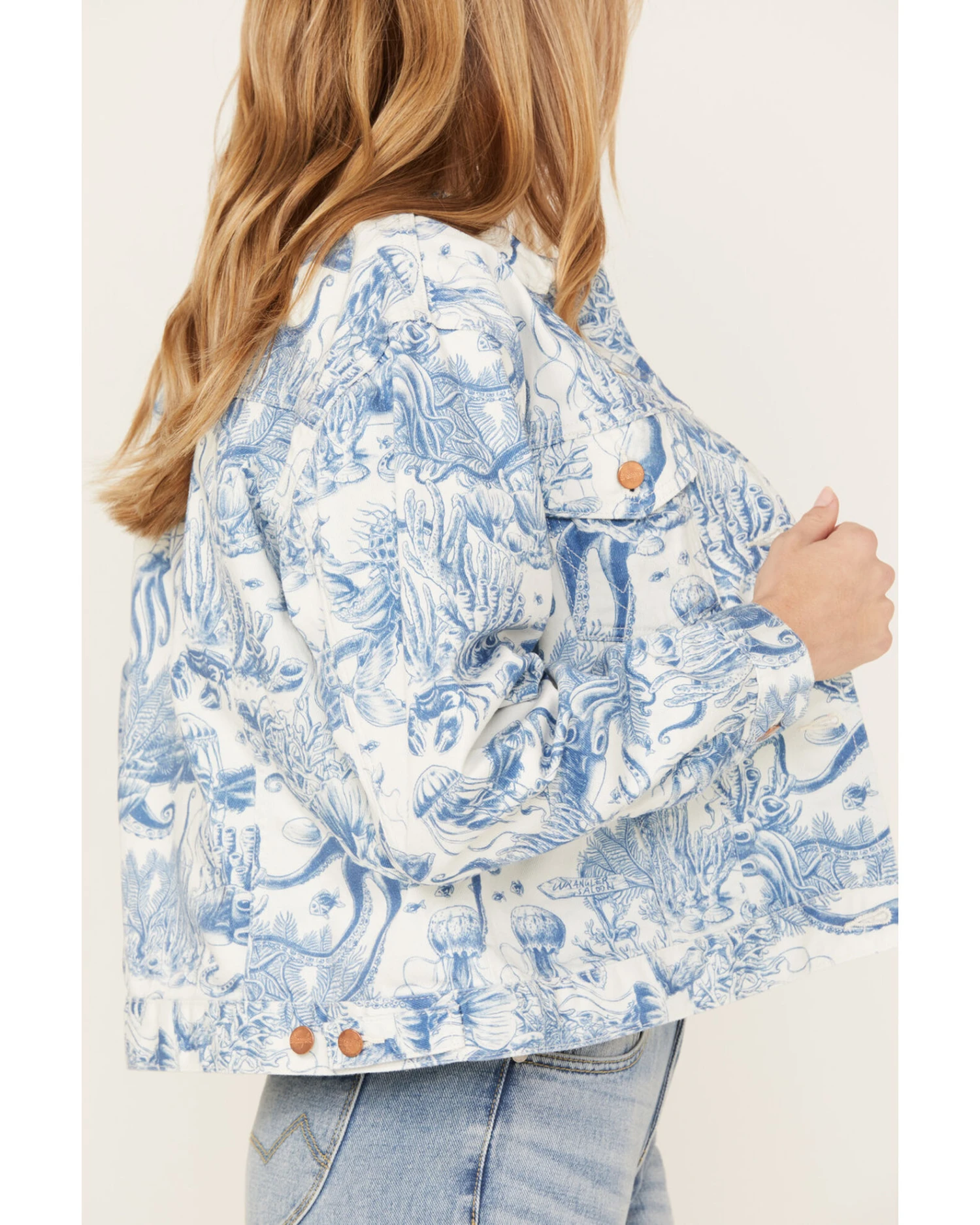 Wrangler Women's Heritage Nautical Cut Off Jacket 4 Wrangler Women's Heritage Nautical Cut Off Jacket - Image 2