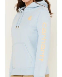 Carhartt Women's Relaxed Fit Midweight Logo Graphic Hoodie -Country Clothing Store 2000383961 450 P3