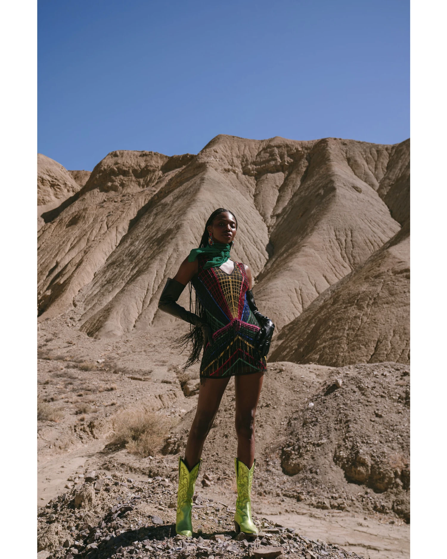 Any Old Iron Women's Multicolored Beaded Dress 6 Any Old Iron Women's Multicolored Beaded Dress - Image 4