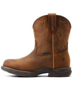 Ariat Women's Anthem Shortie Waterproof Western Performance Boots - Round Toe -Country Clothing Store 2000384087 200 P2