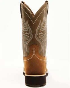 RANK 45 Women's Sage Western Performance Boots - Broad Square Toe -Country Clothing Store 2000384164 341 P5