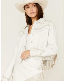 Boot Barn X Double D Women's Exclusive Rhinestone & Fringe Bridal Jacket 8 Boot Barn X Double D Women's Exclusive Rhinestone & Fringe Bridal Jacket -Country Clothing Store 2000384335 100 P1
