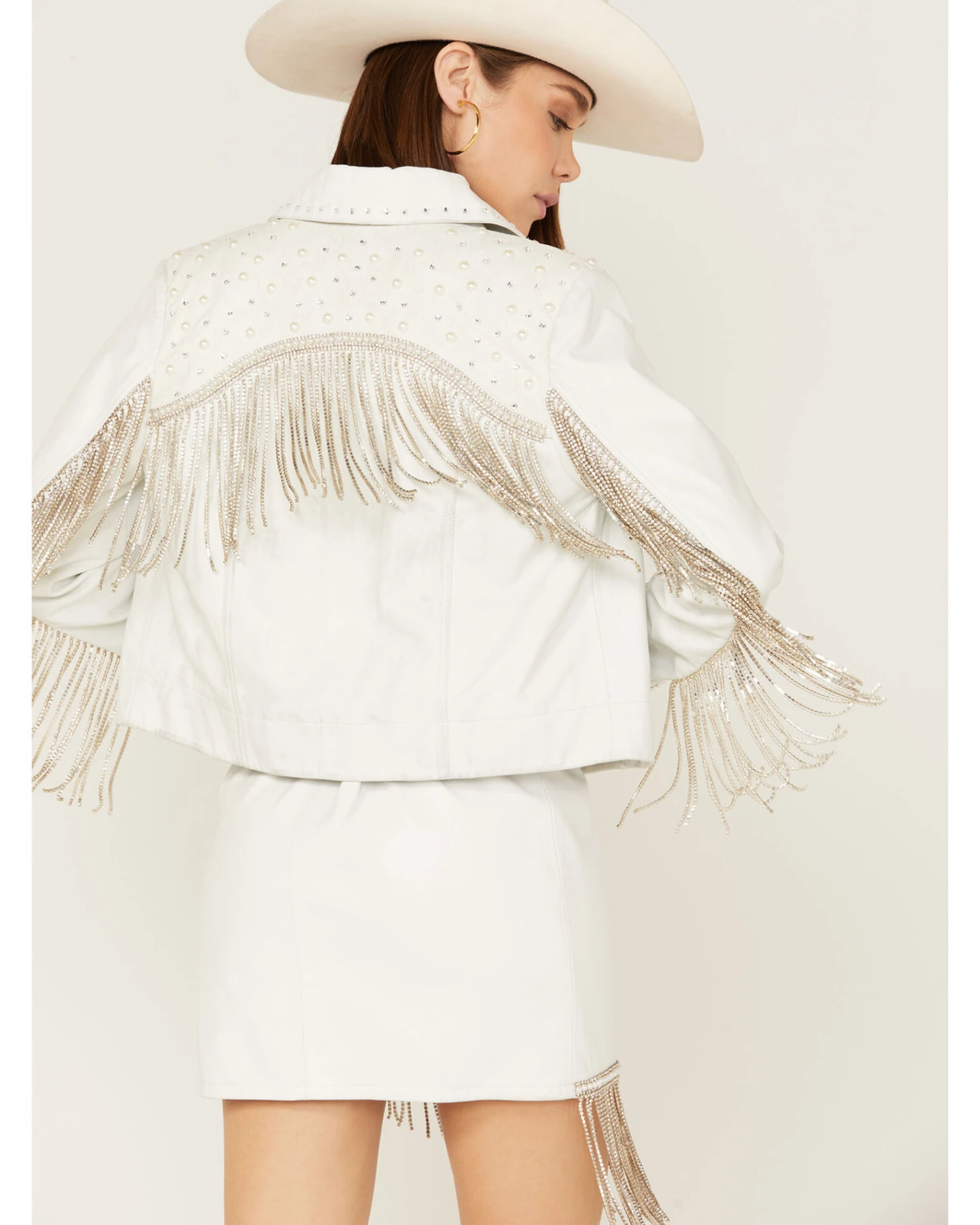 Boot Barn X Double D Women's Exclusive Rhinestone & Fringe Bridal Jacket 3 Boot Barn X Double D Women's Exclusive Rhinestone & Fringe Bridal Jacket