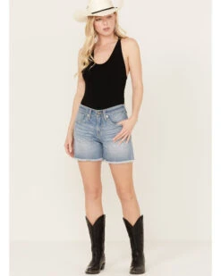 Ariat Women's Medium Wash Nayla 5" Stretch Shorts -Country Clothing Store 2000385129 414 P1