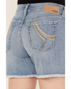 Ariat Women's Medium Wash Nayla 5" Stretch Shorts -Country Clothing Store 2000385129 414 P4
