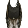 American West Women's Brindle Hair-On Studded Fringe Crossbody 2 American West Women's Brindle Hair-On Studded Fringe Crossbody -Country Clothing Store 2000385349 240 P2