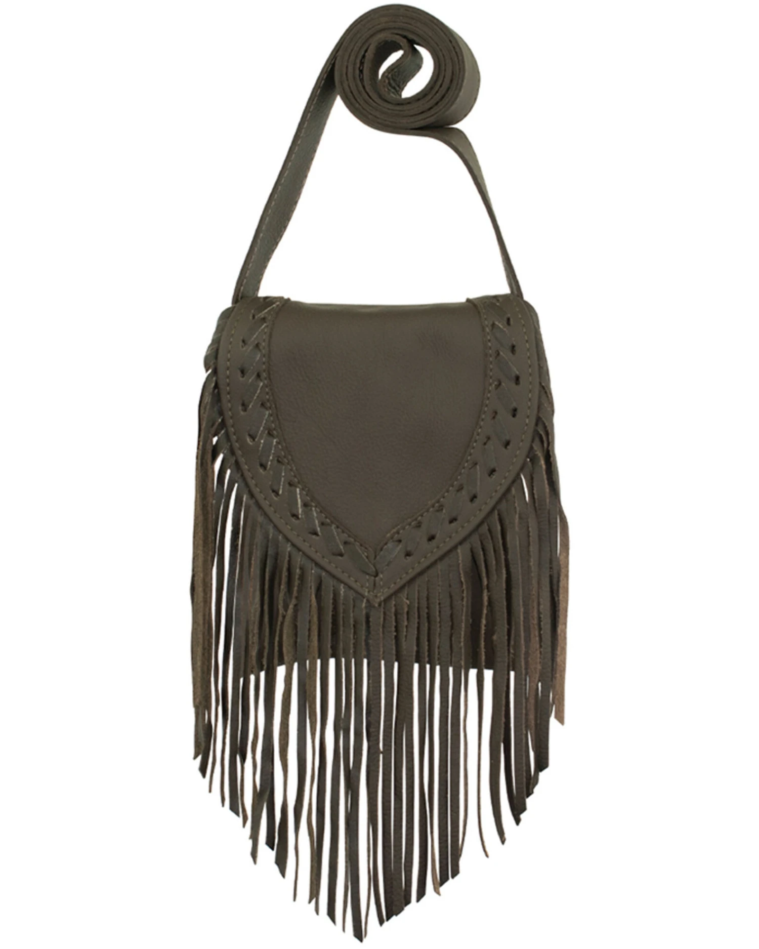 American West Women's Fringe Saddle Crossbody 4 American West Women's Fringe Saddle Crossbody - Image 2