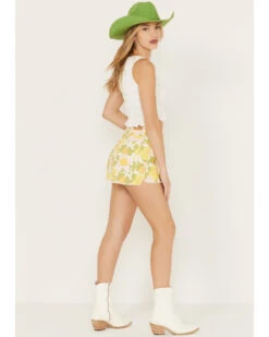 Show Me Your Mumu Women's Floral Arizona High Waisted Shorts -Country Clothing Store 2000385913 900 P3