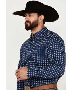 Cody James Men's Rough Road Geo Print Long Sleeve Stretch Button-Down Western Shirt - Tall 8 Cody James Men's Rough Road Geo Print Long Sleeve Stretch Button-Down Western Shirt - Tall -Country Clothing Store 2000386104 410 P2