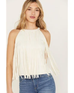 Idyllwind Women's Madie Faux Suede Fringe Tank -Country Clothing Store 2000386133 103 P3