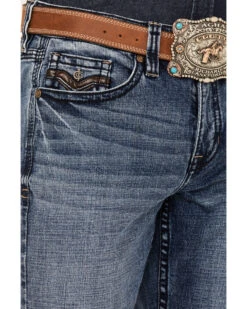 Cody James Men's Outpost Dark Wash Slim Straight Stretch Denim Jeans -Country Clothing Store 2000386242 415 P2