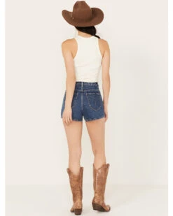 Rolla's Women's Medium Wash High Rise Denim Shorts -Country Clothing Store 2000386544 414 P3