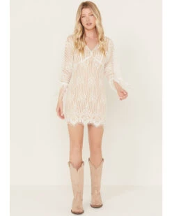 Idyllwind Women's Celosia Lacy Fringe Dress -Country Clothing Store 2000386703 103 P1