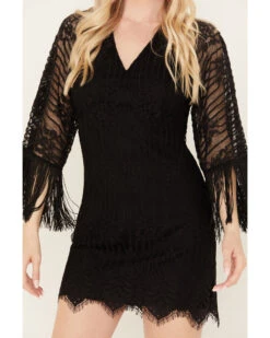 Idyllwind Women's Celosia Lacy Fringe Dress 9 Idyllwind Women's Celosia Lacy Fringe Dress -Country Clothing Store 2000386704 001 P4