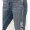 Idyllwind Women's Onslow Medium Wash Gypsy High Rise Embellished Stretch Flare Jeans