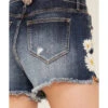 Driftwood Women's Daisy Daydream Dark Wash High Rise Goldie Frayed Shorts 1 Driftwood Women's Daisy Daydream Dark Wash High Rise Goldie Frayed Shorts -Country Clothing Store 2000387010 416 P4