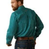 Ariat Men's Wrinkle Free Fuller Mosaic Print Classic Fit Long Sleeve Button-Down Western Shirt -Country Clothing Store 2000387225 301 P4