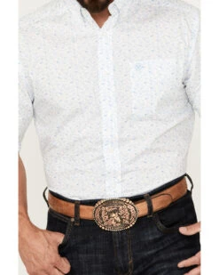 Ariat Men's Jameson Print Button-Down Short Sleeve Western Shirt -Country Clothing Store 2000387267 100 P3