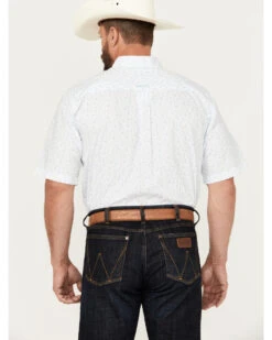 Ariat Men's Jameson Print Button-Down Short Sleeve Western Shirt -Country Clothing Store 2000387267 100 P4