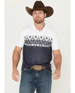 Hooey Men's Weekender Border Polo 8 Hooey Men's Weekender Border Polo -Country Clothing Store 2000387682 400 P1