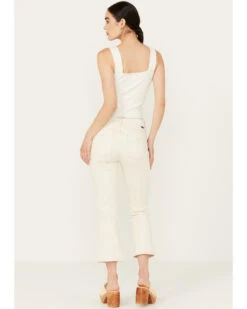 Mia And Moss Women's Antique Mid Rise Kick Flare Stretch Jeans -Country Clothing Store 2000389048 100 P3