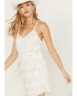 Wonderwest Women's Beaded Fringe Dress -Country Clothing Store 2000389173 100 P2